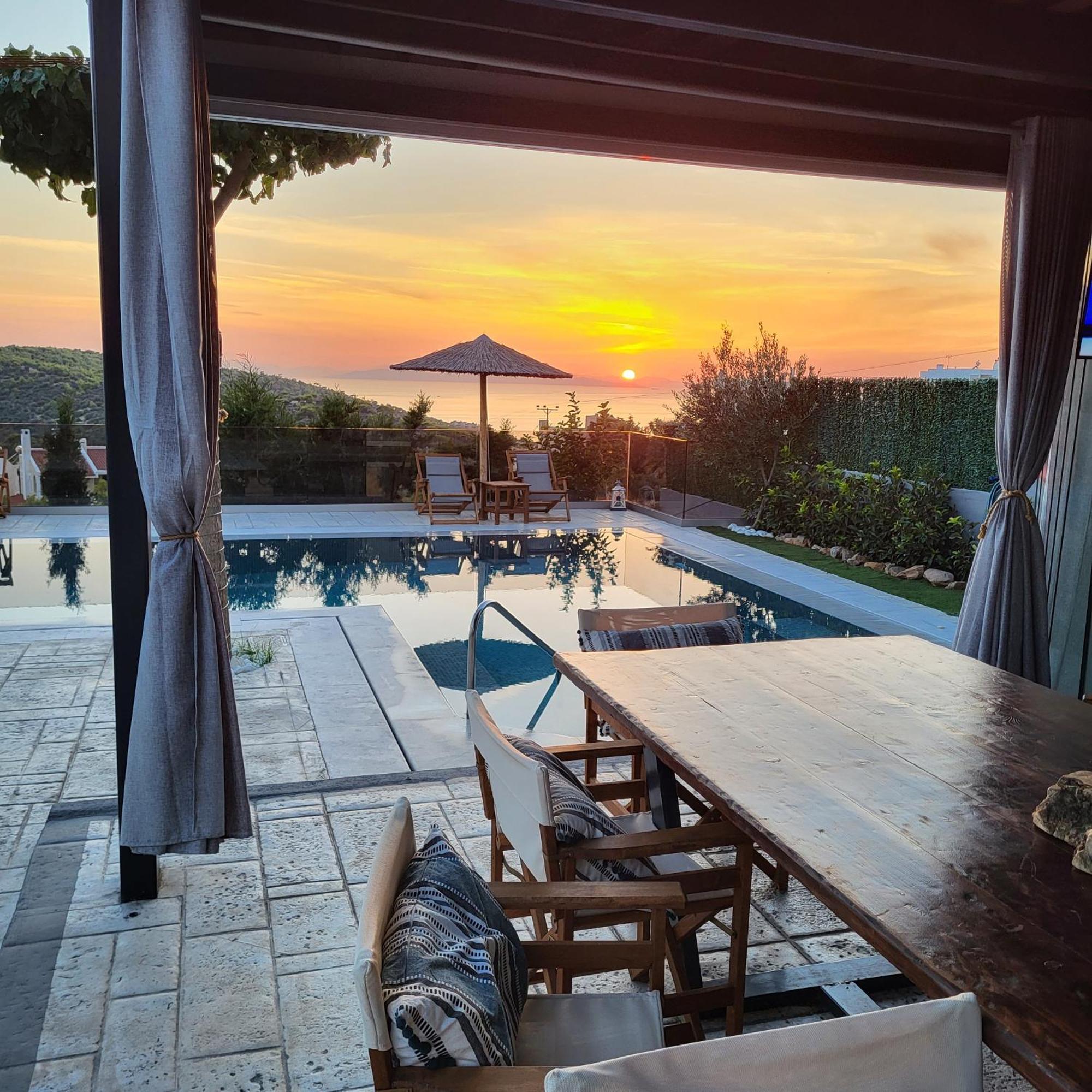 Stergiou Luxury Apartments With Shared Pool Anavyssos Esterno foto